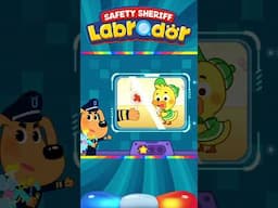 Sheriff Labrador Safety Tip #3 - Don’t eat cigarette butts! | BabyBus Games