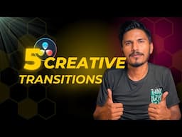 5 Basic But Creative Transition in Davinci Resolve in Hindi | Ajay K Meena