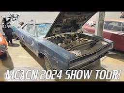 Join Me For A Behind The Scenes Visit To The ABSOLUTE Best Muscle Car Show On The Planet! MCACN 2024