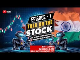 EP:1 🎯 Talk on the Stock with A.S Pandit | Artificial Intelligence in Stock Market