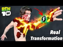 Real Omnitrix Turns Me Into a Superhero! (Ben 10)