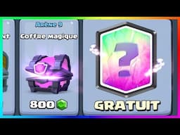 QUI VEUT UNE LÉGENDAIRE GRATUITE? Pack Opening Gratuit! Clash Royale