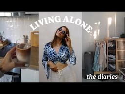 LIVING ALONE: the diaries (moving vlog, starting over, settling in)