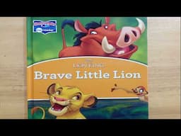 Walt Disney's The Lion King: Brave Little Lion Read Aloud