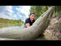 This is Why You Throw BIG BAITS in The River (RIVER MONSTER!)