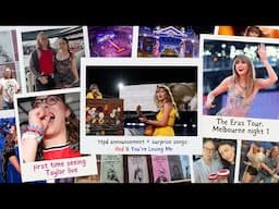 TAYLOR SWIFT ERAS TOUR VLOG + going clubbing and exploring in Melbourne