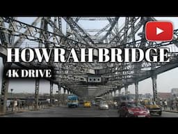 Howrah Railway Station | Howrah Bridge | Kolkata 4K | Kolkata City Tour #esteemservice #howrah