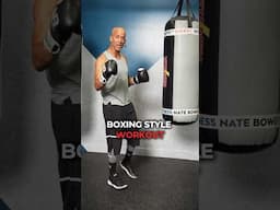 David Goggins style Boxing workout #davidgoggins #boxing #natebowerfitness