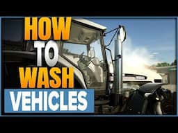 How To Wash Your Vehicles In Farming Sim 25