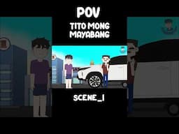 POV TITO MONG MAYABANG SCENE 1 | JenAnimation | COMEDY SKITS  # # #jenanimation  #pinoyanimation