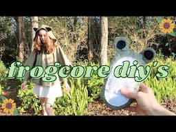 FROGCORE DIY’s | goblincore, cottagecore, frogcore DIY’s