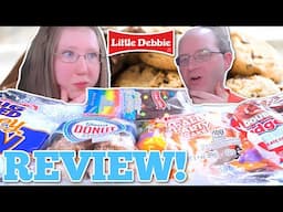 TRYING LITTLE DEBBIE SNACKS (Mukbang)!