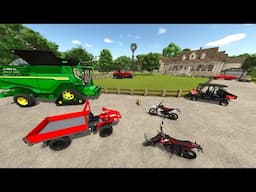 Hudson is the Richest Farmer in Town | Farming Simulator 25