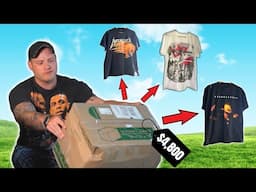 I Bought A $4,800 Mystery Box: Vintage Band Tees Galore!