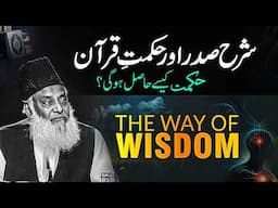 Hikmat Kaisay Hasil Hogi? | The Way Of Wisdom | Dr. Israr Ahmed Life Changing Bayan