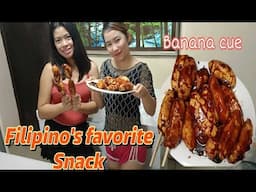 Filipino's Favorite Street Food snacks Banana Cue & Giniris #Camarines Sur Philippines