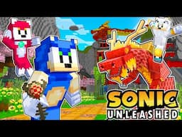 Racing Through DRAGON Road!🐲🔑 Minecraft Sonic UNLEASHED [161]