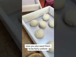 How to form & shape pizza dough balls #fontanaovens #pizzadough #fontanaforniusa