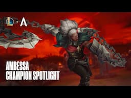 Ambessa Champion Spotlight (feat. Mylon) | Gameplay - League of Legends