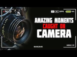 AMAZING MOMENTS CAUGHT ON CAMERA.