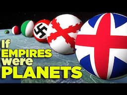 🌍 If EMPIRES were PLANETS  🌎 3D animation