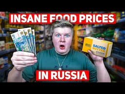 INSANE FOOD PRICES IN RUSSIA - STEALING BUTTER