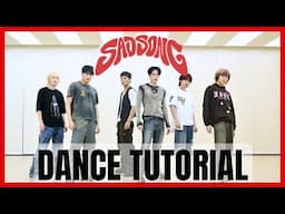 P1Harmony - ‘SAD SONG’ Dance Practice Mirrored Tutorial (SLOWED)