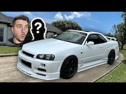 I SOLD my R34 to a MYSTERY YOUTUBER!