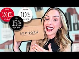 SEPHORA VIB SALE HAUL! 🤩 All the makeup I bought in the holiday savings event 2024