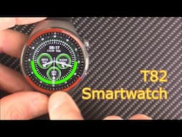 T82 Smartwatch review | Blood Glucose HRV Continuous Heart Rate Bluetooth Calling HRV SPO2