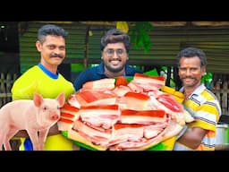 PORK FRY VILLAGE STYLE COOKING | TASTY PORK RECIPE | கிராமத்து பன்றிகறி வறுவல் | PORK CURRY - MEIPIX