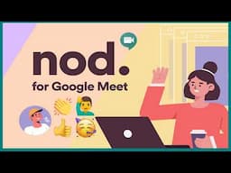 SEND EMOJI REACTIONS IN GOOGLE MEET USING NOD EXTENSION