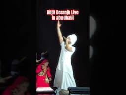 Diljit Dosanjh Performing live in abu dhabi | Hass Hass