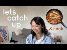 a chatty cook with me | vegetarian bolognese | architecture q&a