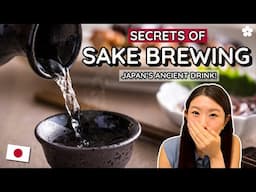 What You Didn't Know About Japanese SAKE 🍶 Behind the scenes of Niizawa Brewery