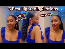 Best lotions to lighten and glow your skin😍. top skin lightening lotion, skin lightening#lightenskin