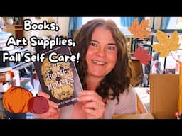 Cozy Fall Self Care Haul, Art Haul, and Book Haul!