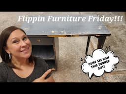 Desk Furniture Flip! #trashtotreasure #upcycle