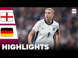 England vs Germany | What a Game | Highlights | International Women's Friendly 25-10-2024