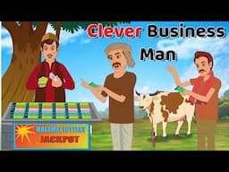 The Clever Businessman | English Stories | Moral Stories | English Comedy | Cartoon | Bedtime story