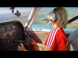 Inspiring Kid's Aviation Addiction Over Chicago