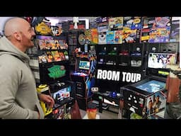 Game Room Tour! All This in Just One Year of Collecting!?