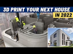 8 Amazing 3D Printed House Projects in 2021