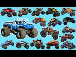 Monster trucks BEST MOMENTS | El Toro Loco, Grave Digger, Jurassic Attack, Max D, Megalodon, Avenger