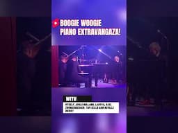 This was a surreal moment! #boogiewoogiepiano  #joolsholland #boisdale #axelzwingenberger