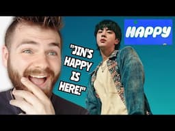 First Time REACTING to BTS JIN 'HAPPY' *Full Album Review* | REACTION!