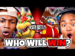 MOST INTENSE DEATH BATTLE EVER! | Bowser VS Eggman (Mario VS Sonic) | DEATH BATTLE REACTION!