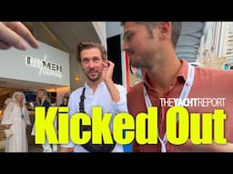 Getting KICKED OUT at the Monaco Yacht Show! | MYS Debrief