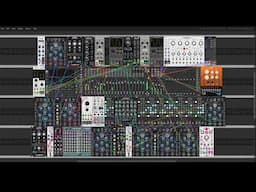 Experimental IDM patch in VCV Rack