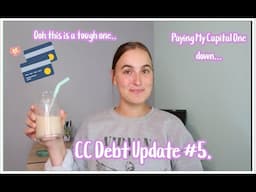 CC Debt Update Ep  5| Paying off 2 Cards now!| Broken Coffee maker